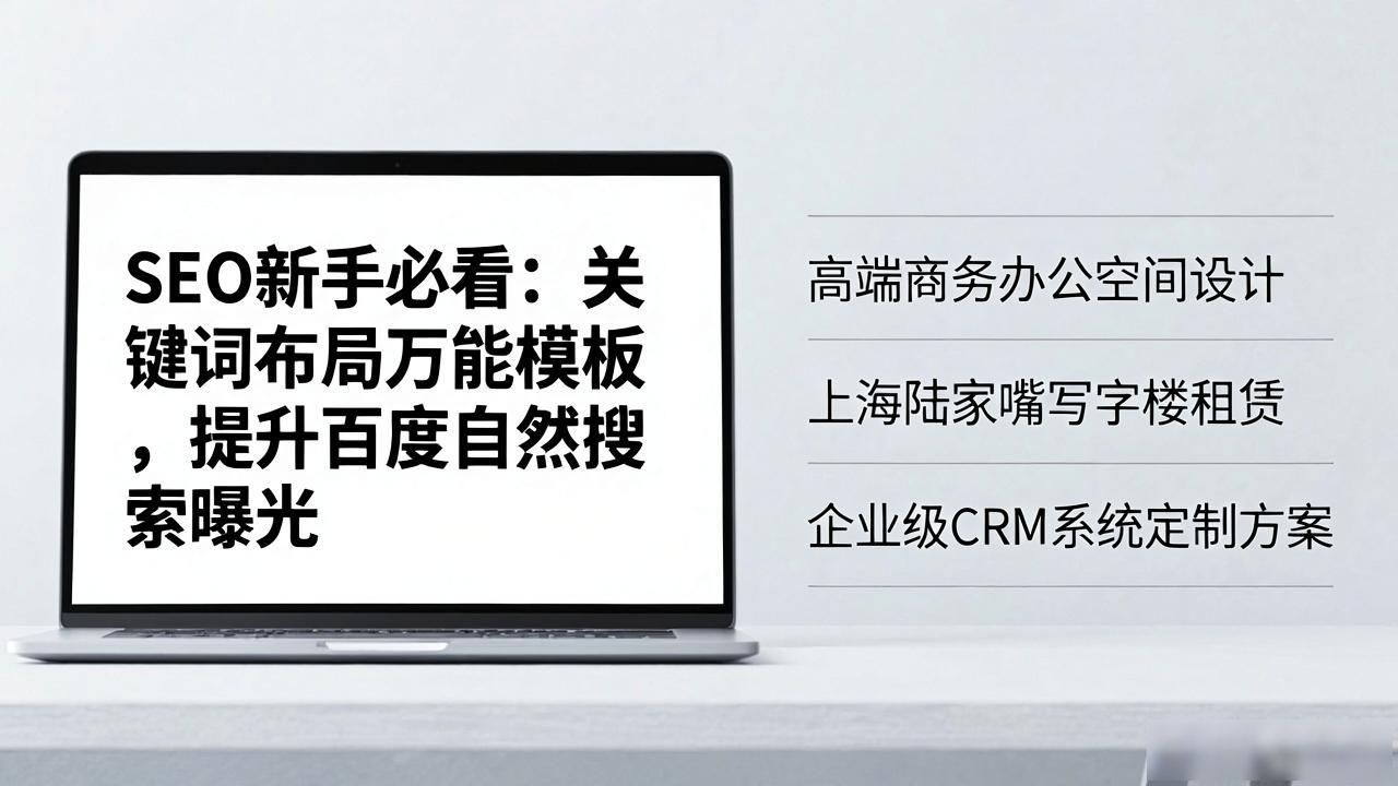 SEO新手必看：关键词布局万能模板，提升百度自然搜索曝光