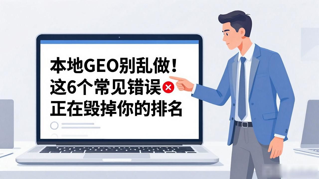 本地GEO别乱做！这6个常见错误正在毁