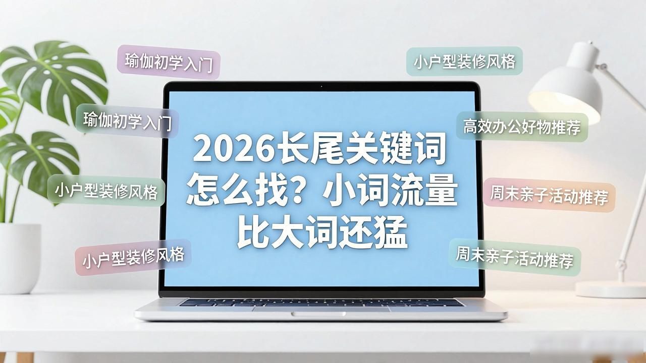 2026长尾关键词怎么找？小词流量比大
