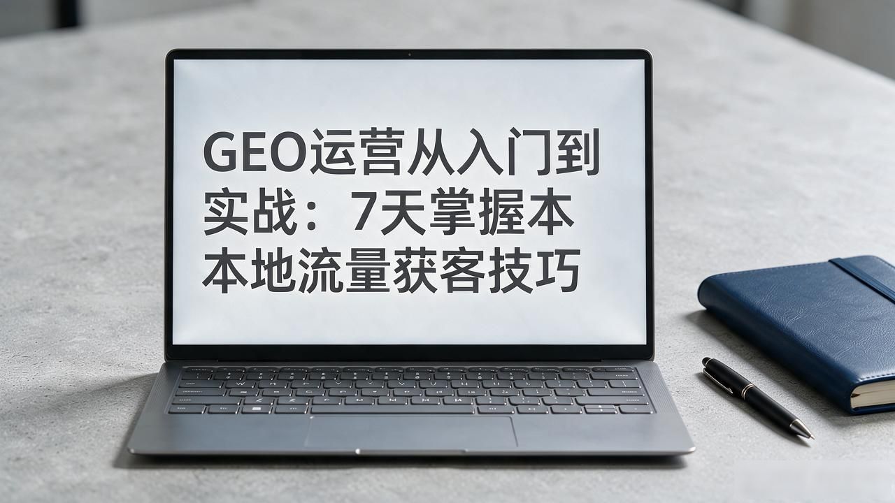 GEO运营从入门到实战：7天掌握本地流