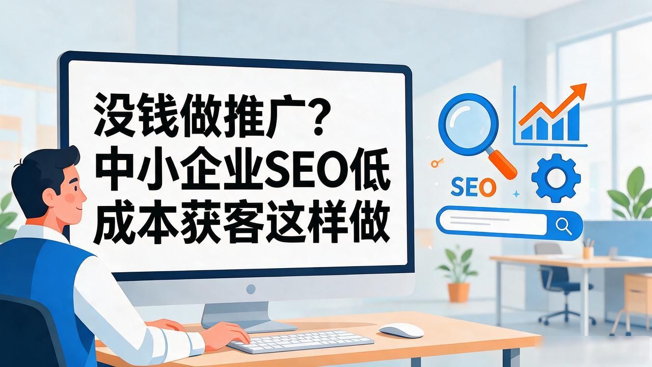没钱做推广？中小企业SEO低成本获客