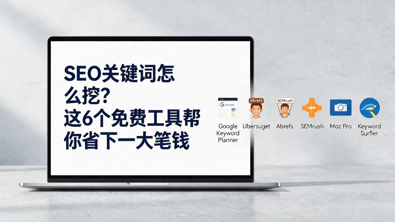 SEO关键词怎么挖？这6个免费工具帮你
