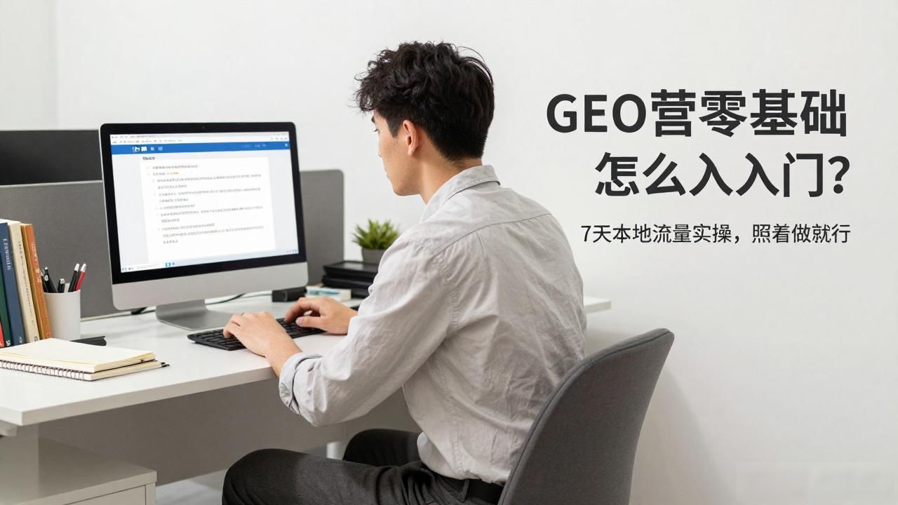 GEO运营零基础怎么入门？7天本地流量实操，照着做就行