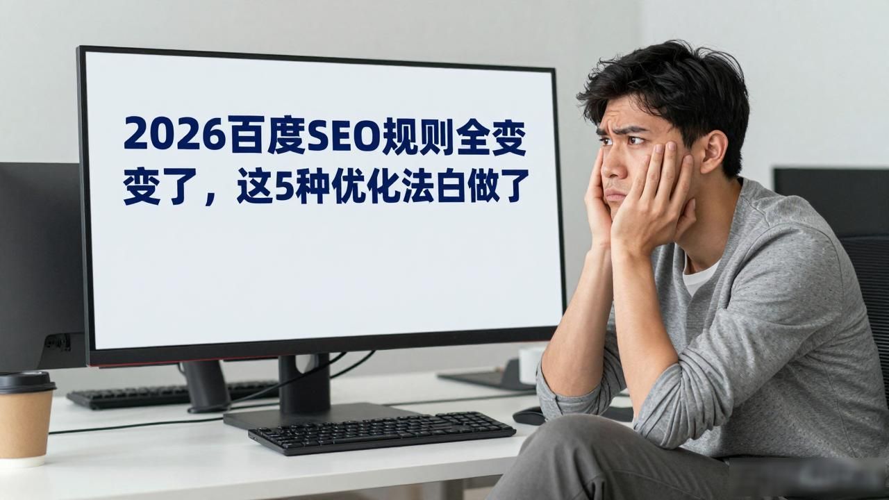 2026百度SEO规则全变了，这5种优化法白做了